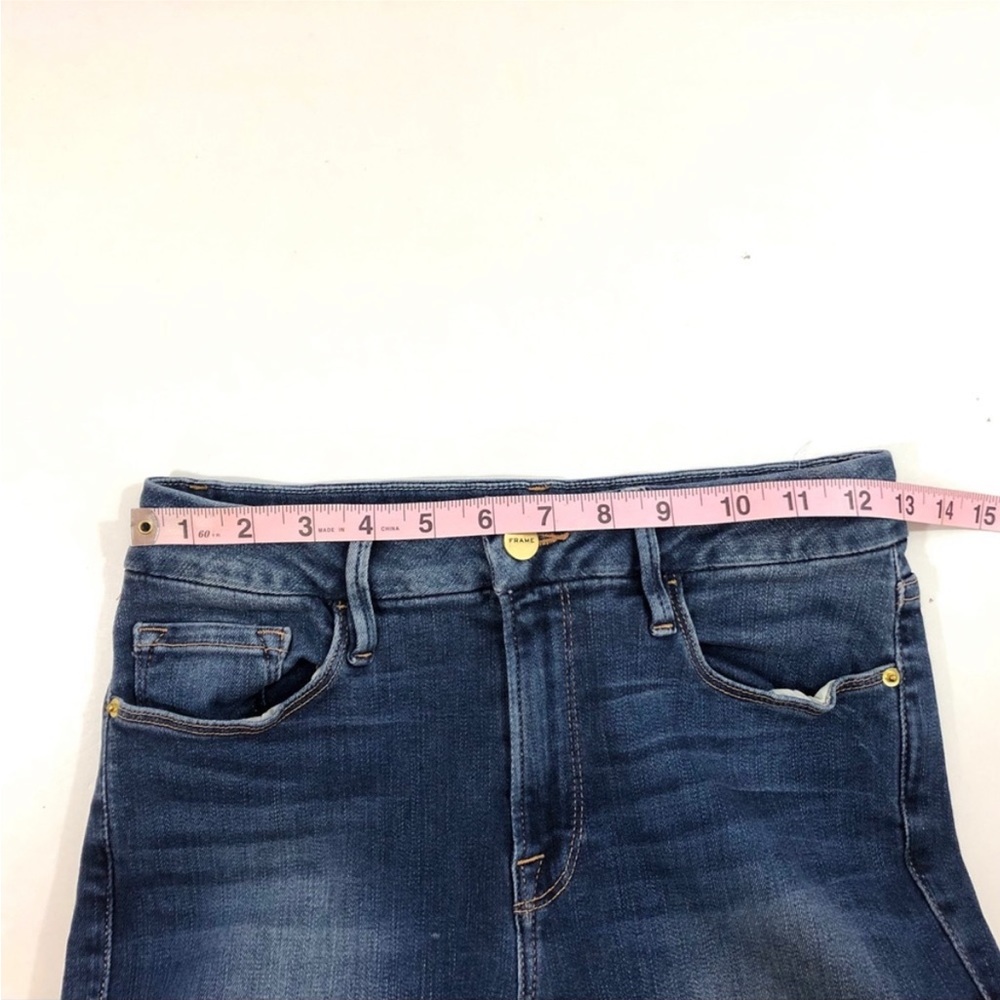 FRAME DENIM Le Crop Mini Boot Reverse Overlock Bottom, 27 - Picture 5 of 7